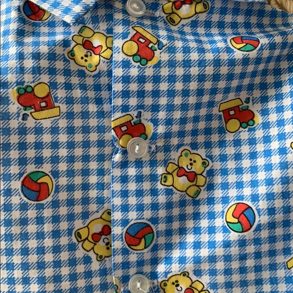 Vintage Disney Babies Shirt & plastic pants - Picture 6 of 14